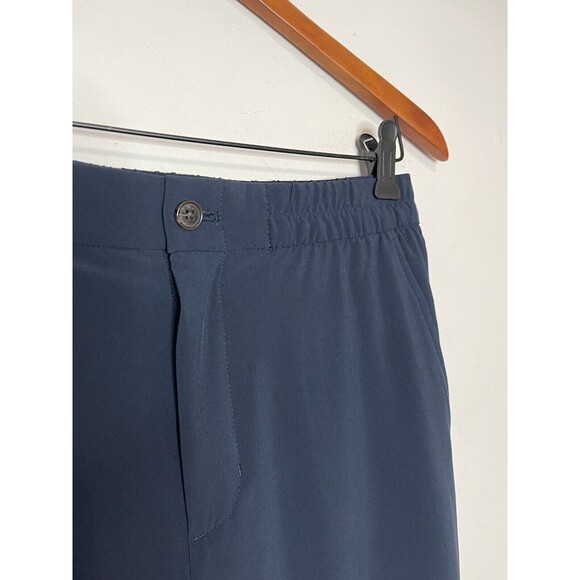 Banana Republic Pants Womens Small Navy Blue Cropped Casual Pants Pockets - Picture 5 of 8